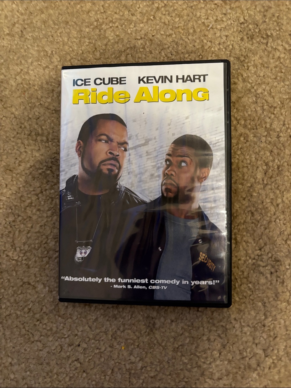 Ride Along DVD - White/Yellow Cover